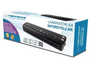 Ламинатор ESPERANZA EFL004 — формат A4, чёрный