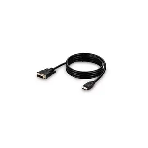 Video cable adapter Belkin F1DN1VCBL-DH6T HDMI Type A to DVI, 1.8 m, Black
