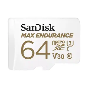 MicroSDXC Card SanDisk 64GB UHS-I Class 10 Max Endurance