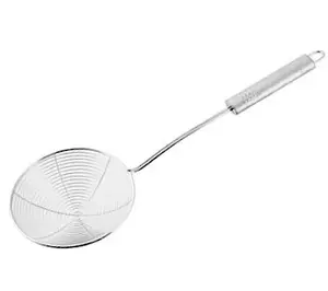 Fackelmann 40674 Kitchen Skimmer Made of Silver Stainless Steel