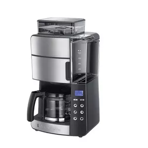 Combi coffee maker Russell Hobbs Grind and Brew 1.25 L water tank, 10-cup, built-in grinder, 1000 W, glass carafe