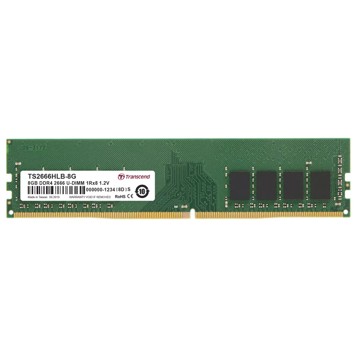 Оперативная память Transcend 8GB TS2666HLB-8G Photo 2