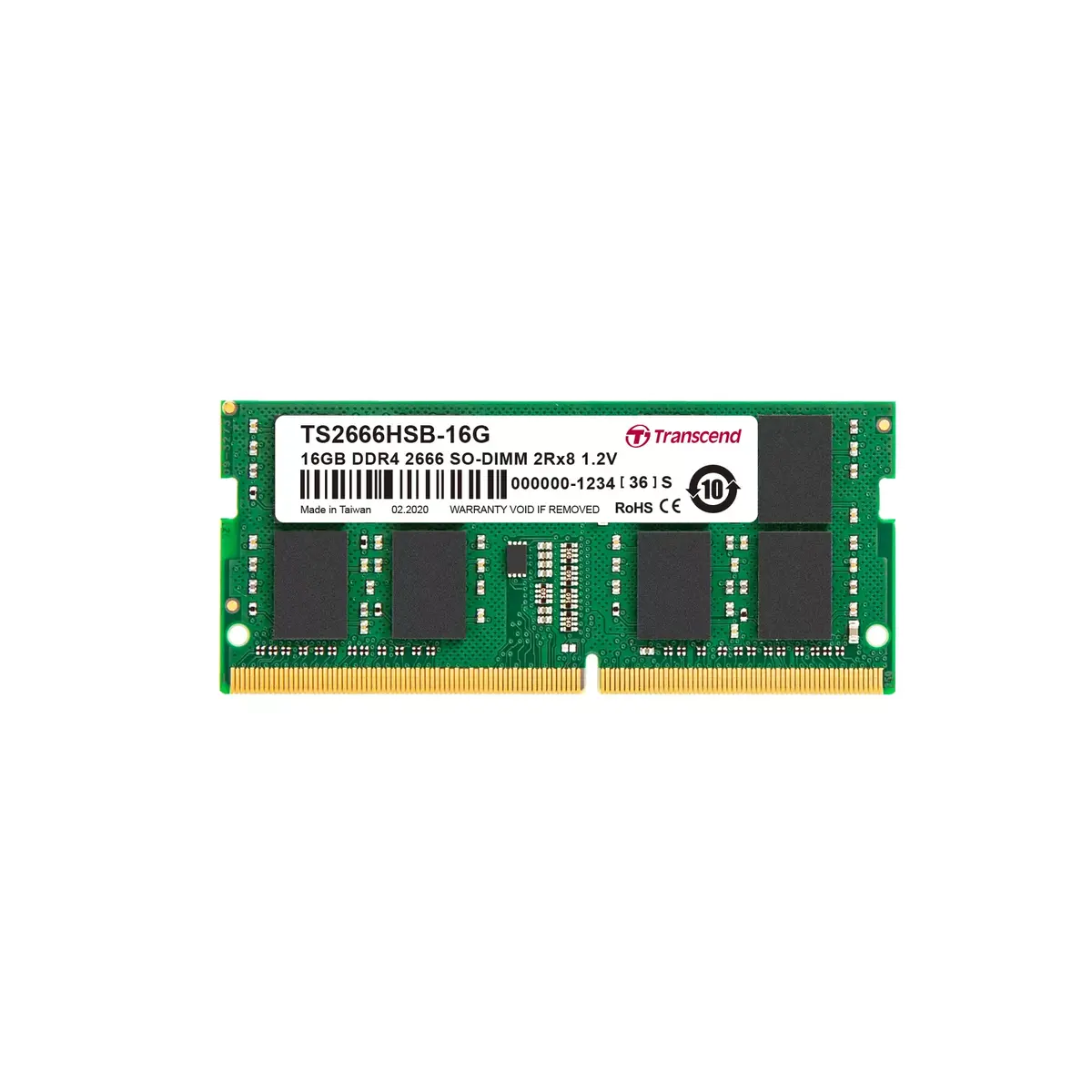 Operatīvā atmiņa Transcend 16GB TS2666HSB-16G Photo 2