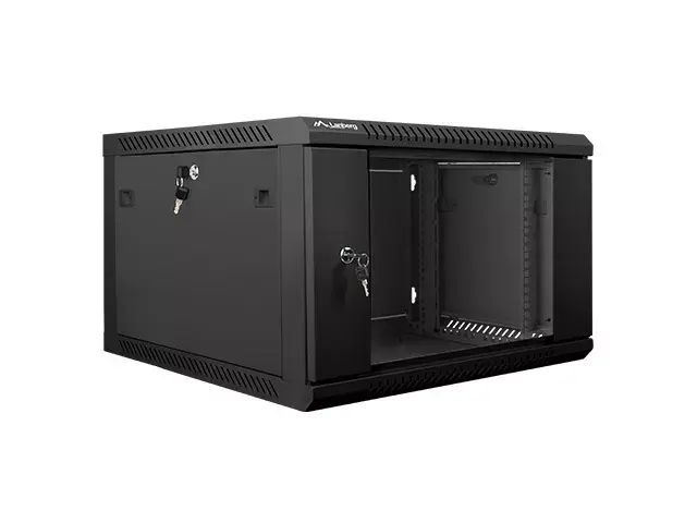 Wall-mounted rack LANBERG WF01-6606-10B 6U 19" Photo 3
