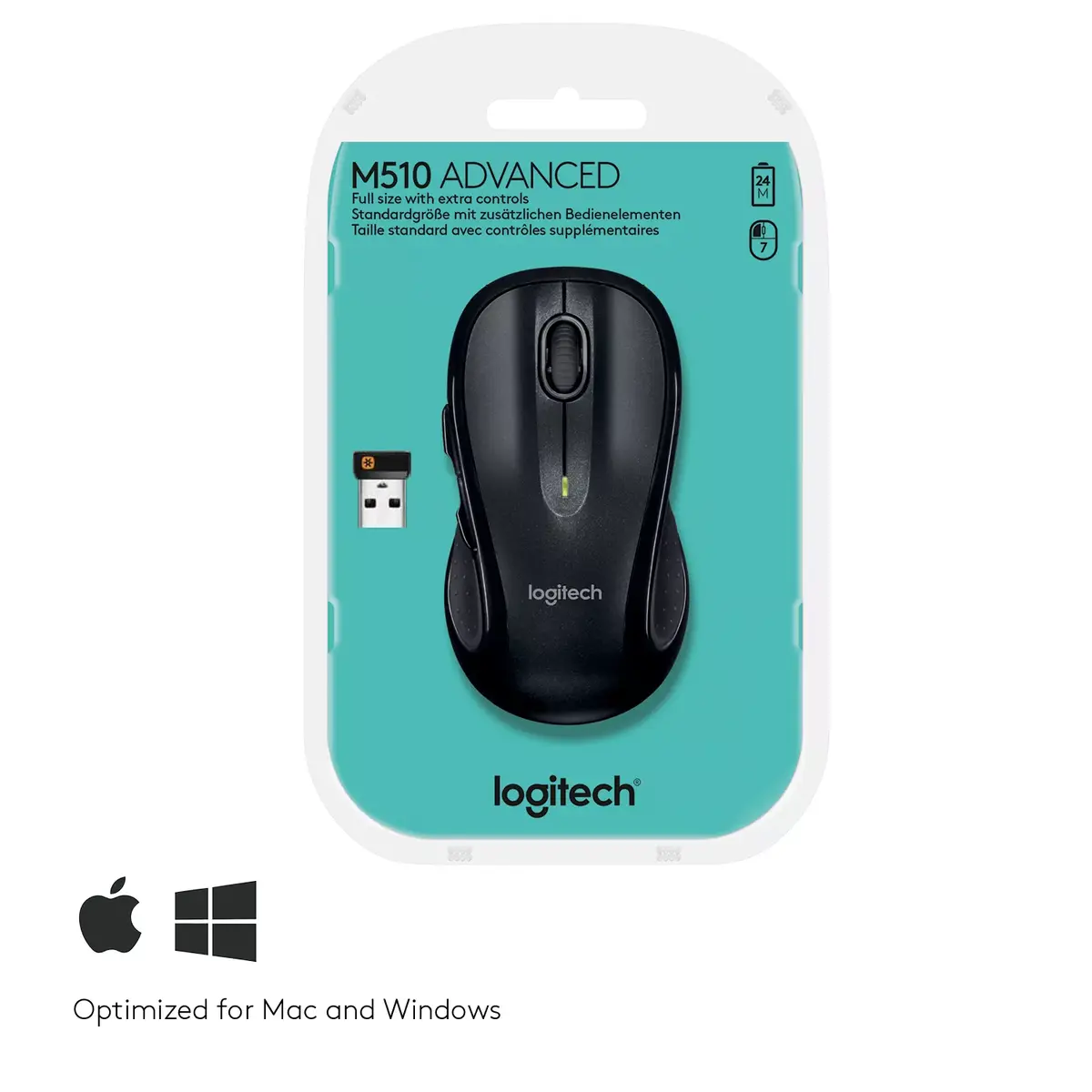 Pele Logitech M510 Photo 8