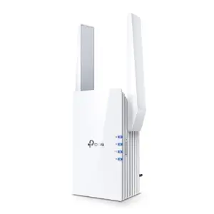TP-Link RE505X Wi-Fi 6 Range Extender AX1500 Wi-Fi Transmitter and Receiver Gigabit Ethernet White