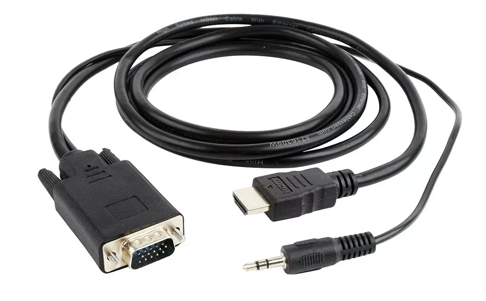 Video kabeļa adapteris Cablexpert A-HDMI-VGA-03-6 1