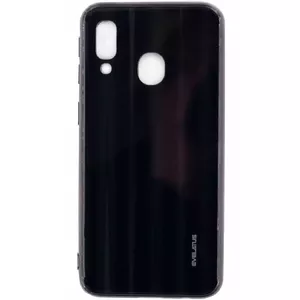 Rūdīta stikla aizsargplēve Evelatus Samsung Galaxy A10 — pilnkrāsu elektroplākēšana, melna
