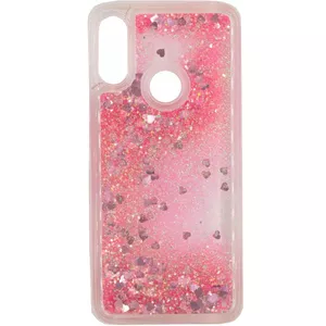Protective phone case Evelatus for Xiaomi Redmi 7 — Shining Quicksand Pink