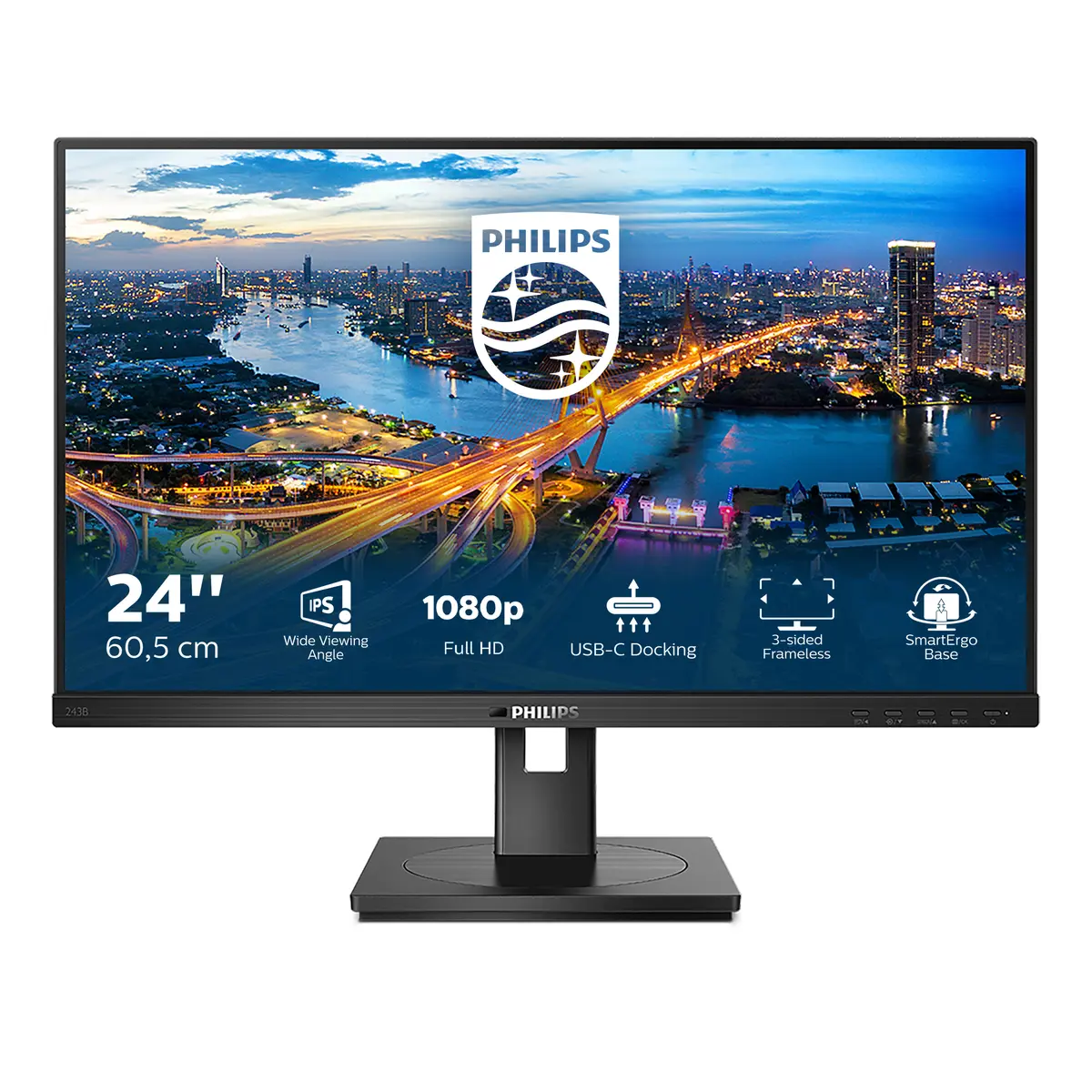 Компьютерный монитор Philips B Line 243B1/00 Photo 2