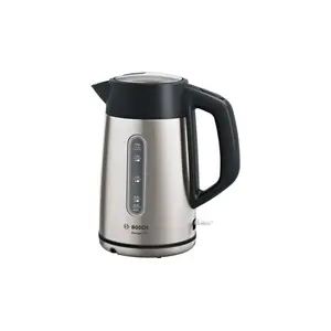Electric kettle Bosch TWK4P440 — 1.7 L, 2400 W, black/stainless steel