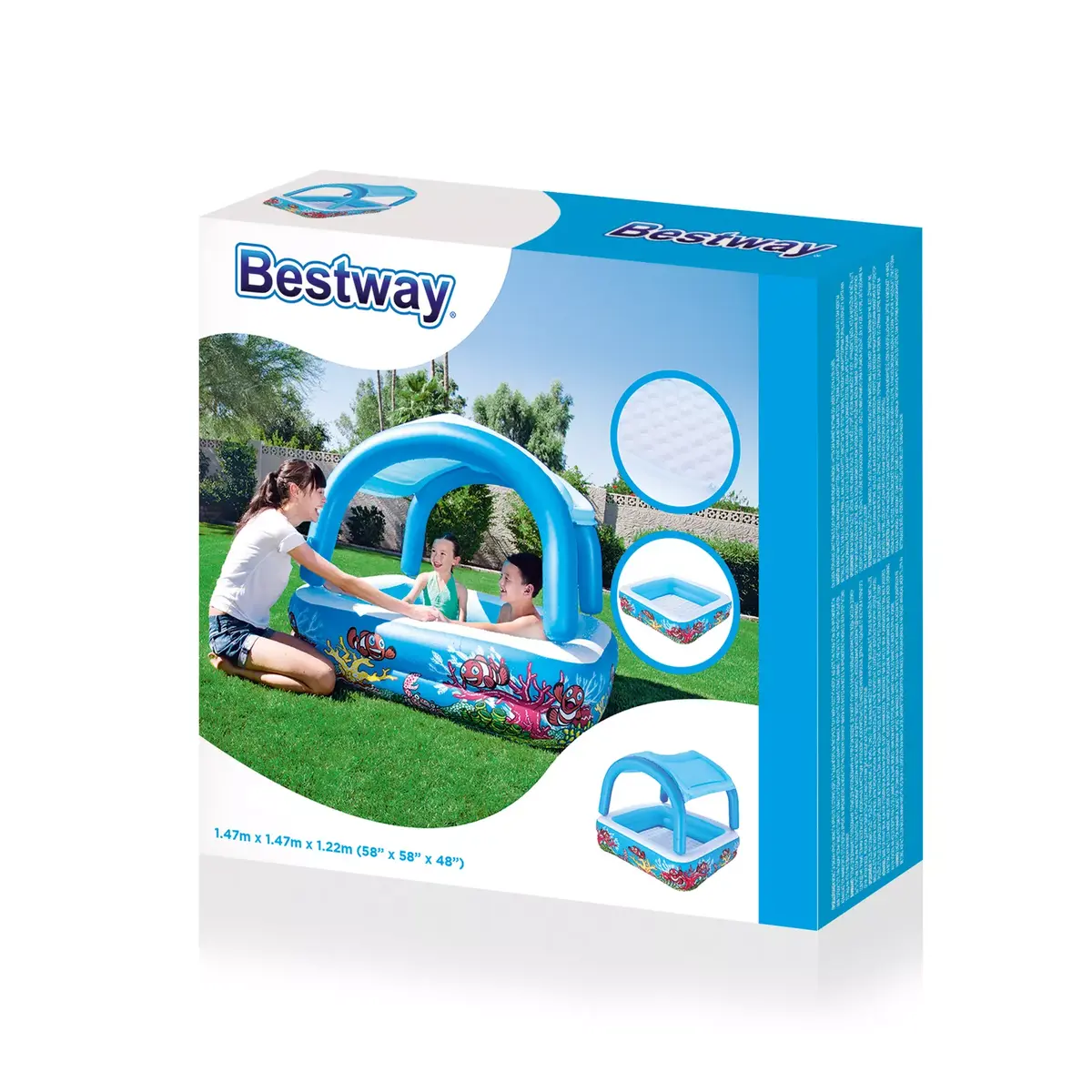Игровой бассейн с тентом Bestway 52192 Photo 3