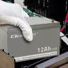 UPS akumulators QOLTEC 53049 VRLA AGM 12V 12Ah Photo 6