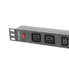 LANBERG PDU-02I1908I-0200-C20-BK PDU 1U 10×C13 16A Photo 3