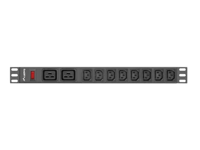 Barošanas sadales bloks LANBERG PDU-02I1908I-0200-C20-BK —
