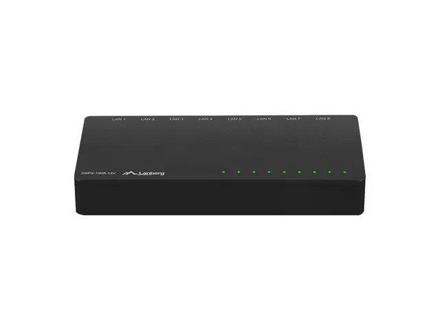Nevadāms komutators LANBERG DSP2-1008-12V — 8×