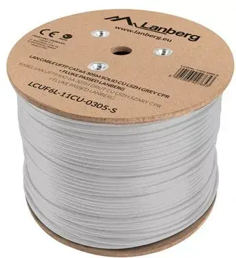 LANBERG Cat6a U/FTP кабель LCUF6L-11CU-0305-S 305 м Photo 3