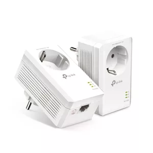 TP-Link TL-PA7017P KIT сетевой адаптер PowerLine 1000 Мбит/с Подключение Ethernet Белый 2 шт