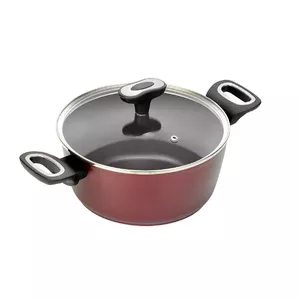 Soup Pot JATA CF924 4L Red Aluminium
