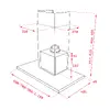 Вытяжка настенная Teka DLH 786 T Photo 3