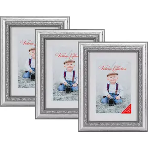 Photo frame Victoria Collection Seoul 15x21 silver set of 3