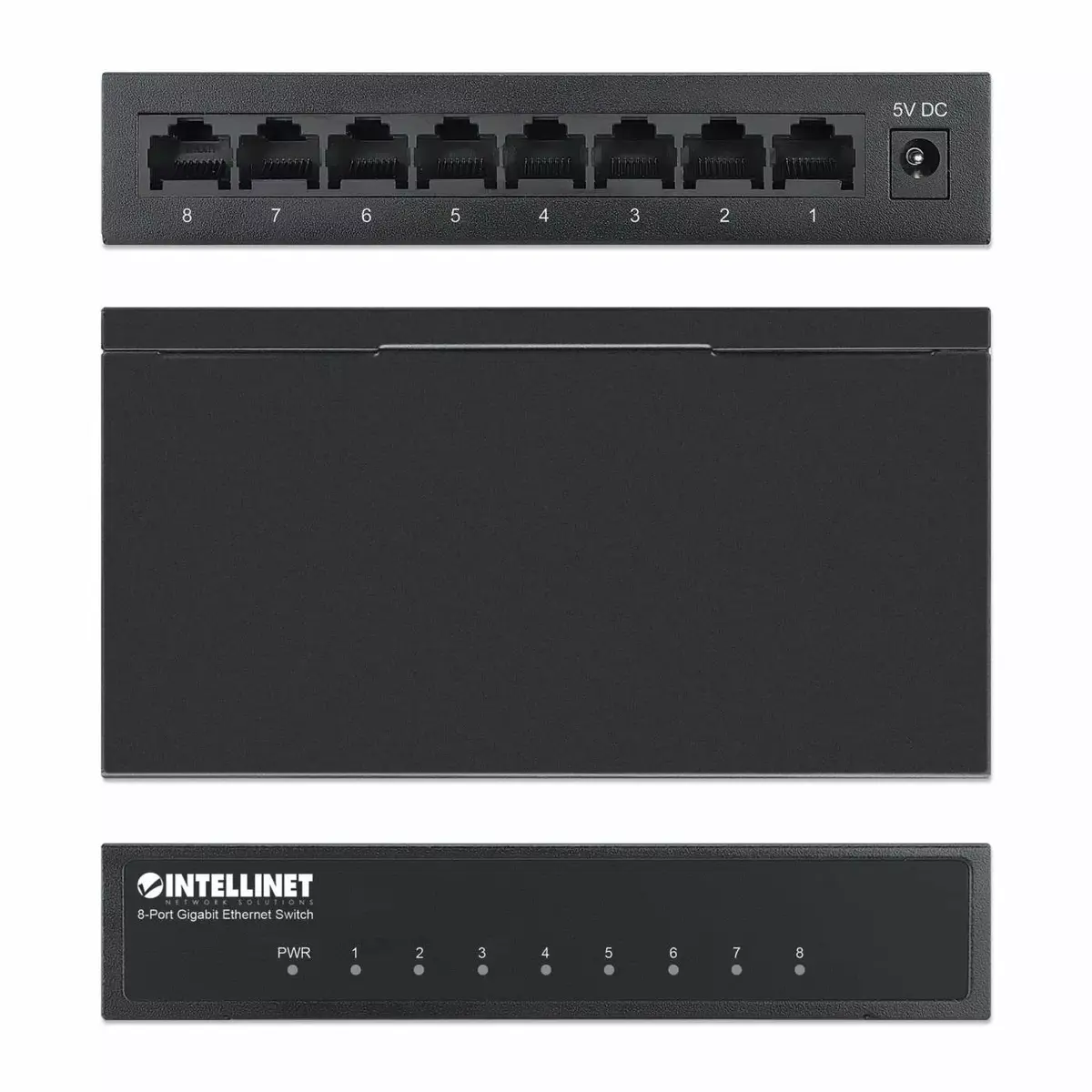 Ethernet Switch Intellinet 8-Port Gigabit Photo 5