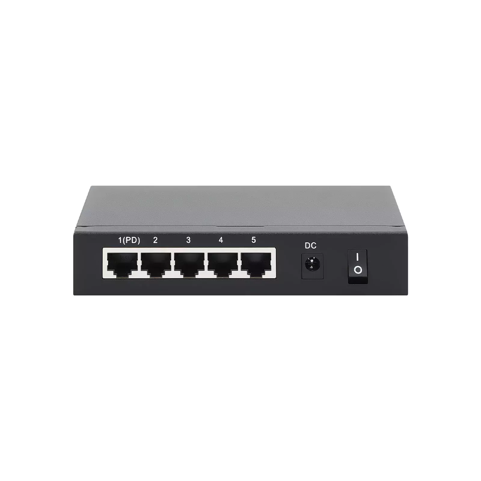 5 port Gigabit Ethernet Switch, Black w/ Red, IEEE 802.3az