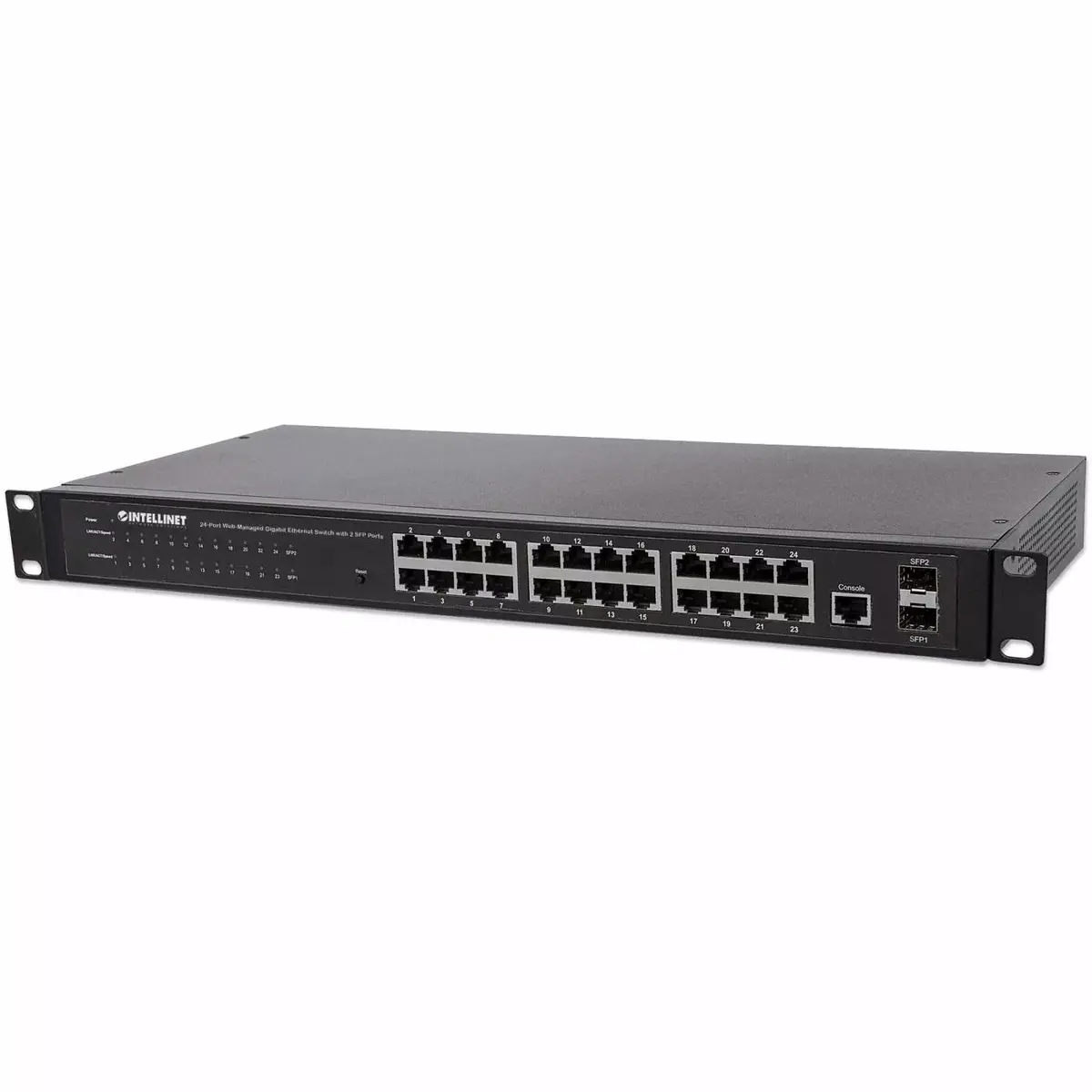 Managed Switch Intellinet 24-Port Network Switch Photo 7