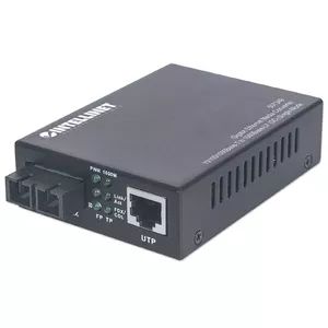 Медиа-конвертер Intellinet Gigabit Ethernet 10/100/1000Base-T на 1000Base-LX SC 20км