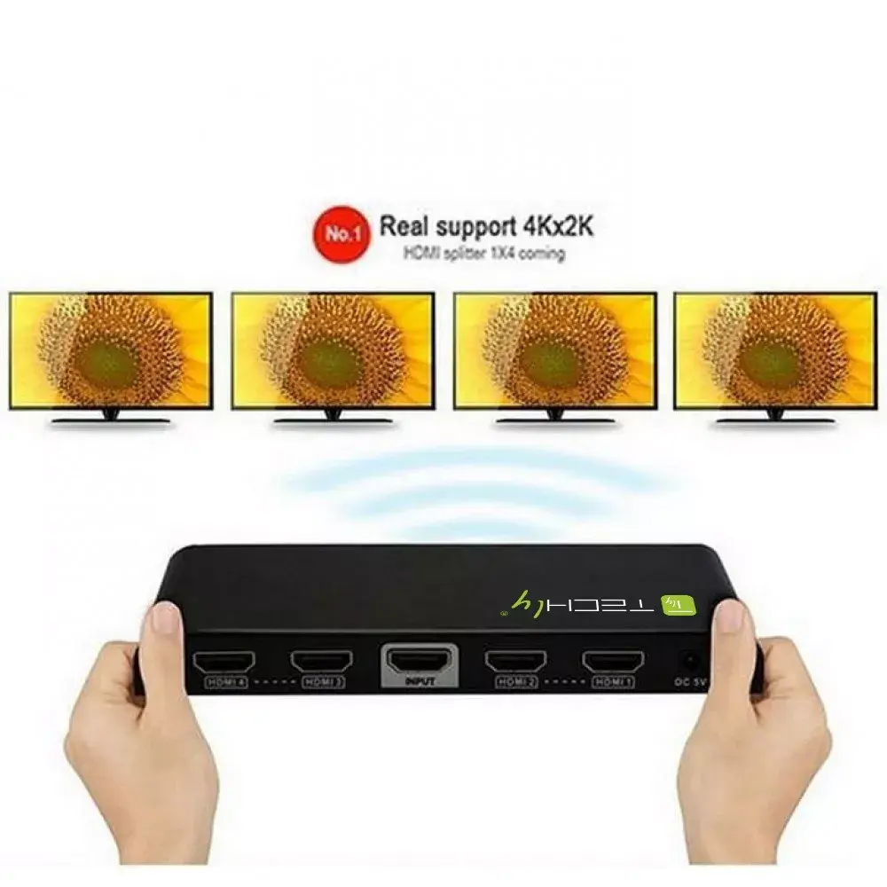 HDMI сплиттер Techly HDMI-4K4 Photo 7
