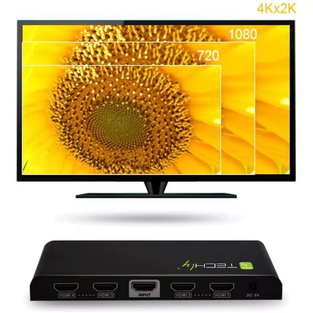 HDMI сплиттер Techly HDMI-4K4 Photo 8