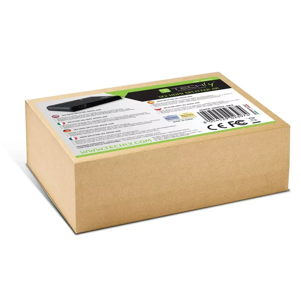 Video splitter Techly IDATA HDMI2-4K2 Photo 2
