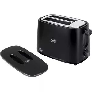 JATA TT631 toaster 6 2 slice(s) 750 W Black, Stainless steel