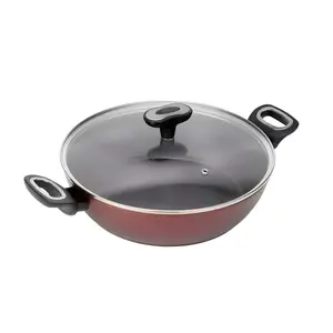 Soup pot JATA TF928 3.6 L Red Aluminium