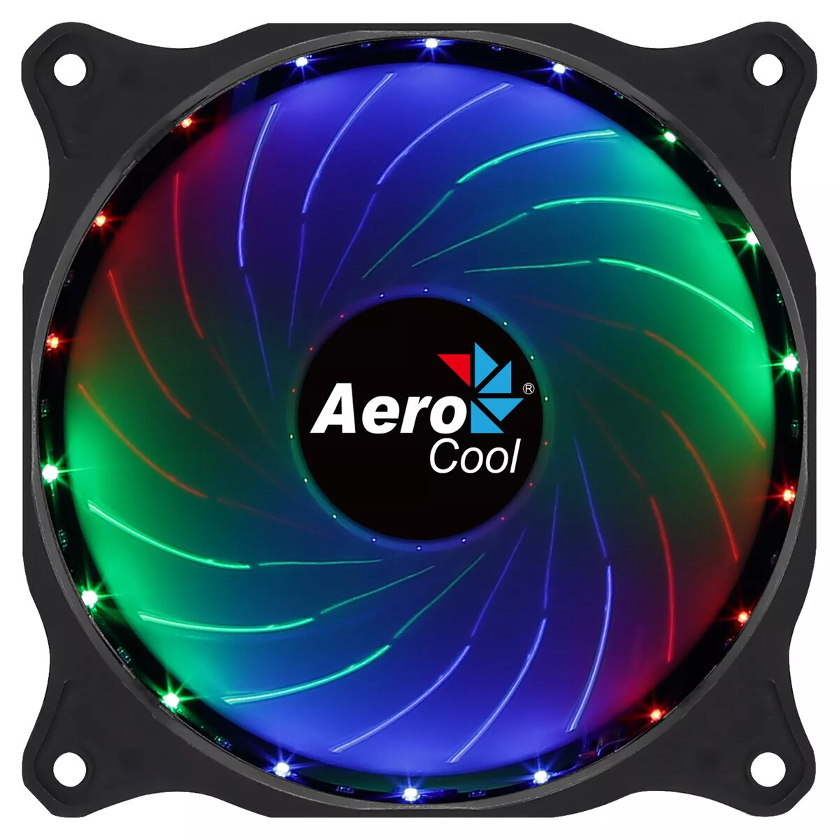 AEROCOOL COSMO12FRGB 120 mm korpusa ventilators