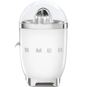 Цитрус-пресс Smeg 50's Style CJF01WHEU Белый 70 Вт Конус из нержавеющей стали
