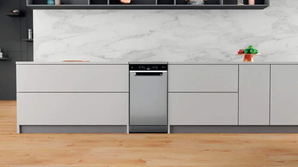 WHIRLPOOL WSBO 3O34 PF X частично встраиваемая ПММ Photo 5