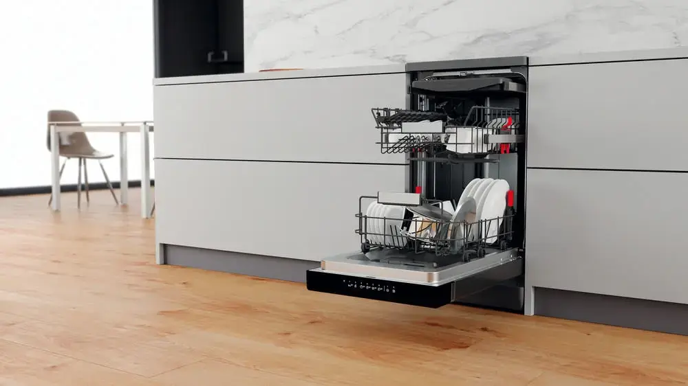 WHIRLPOOL WSBO 3O34 PF X частично встраиваемая ПММ Photo 6