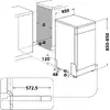 WHIRLPOOL WSBO 3O34 PF X частично встраиваемая ПММ Photo 12