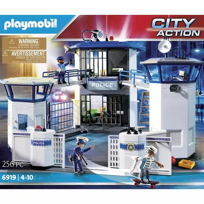 City Action - Police Headquarters with Prison - Playmobil®
