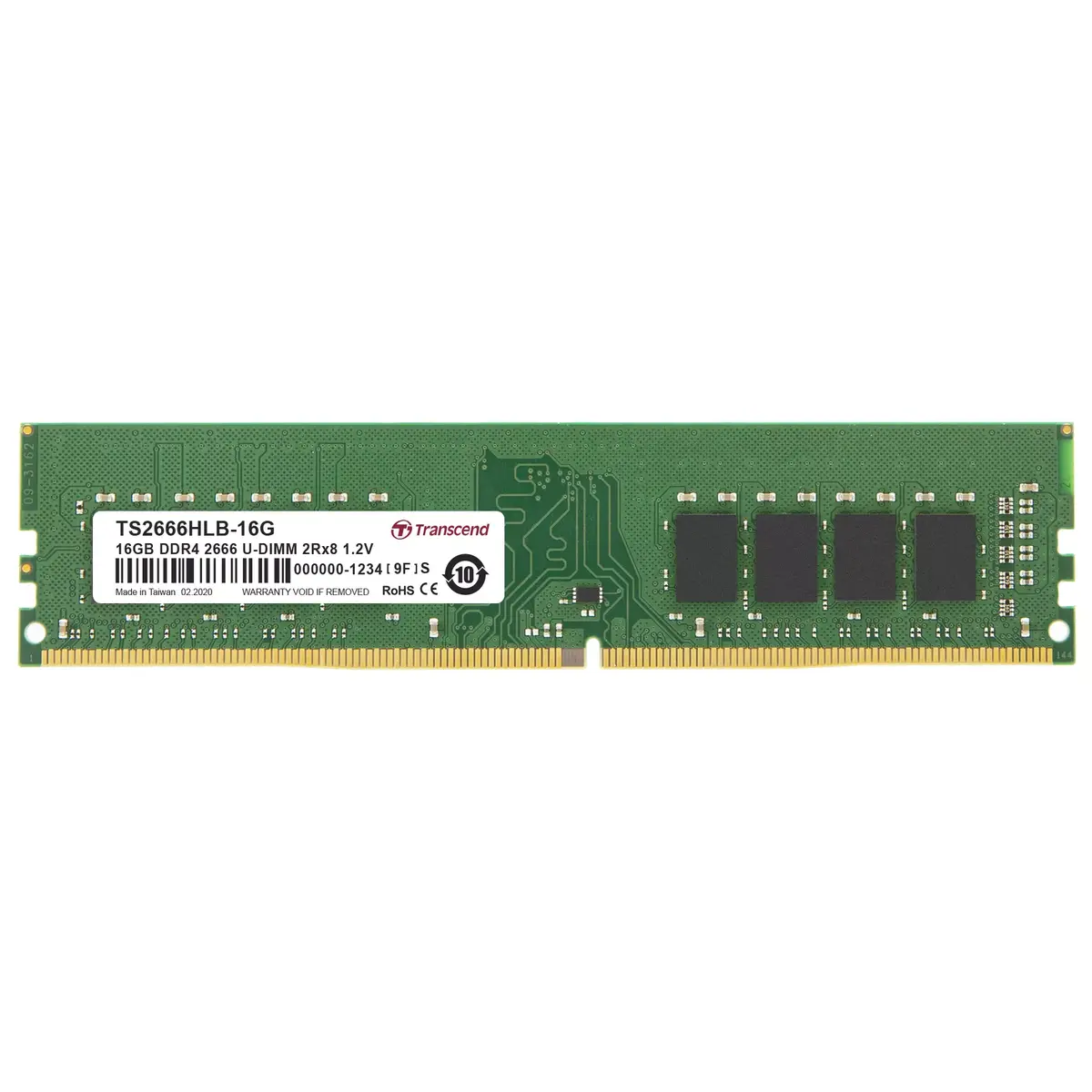 Memory Transcend 16GB TS2666HLB-16G Photo 2