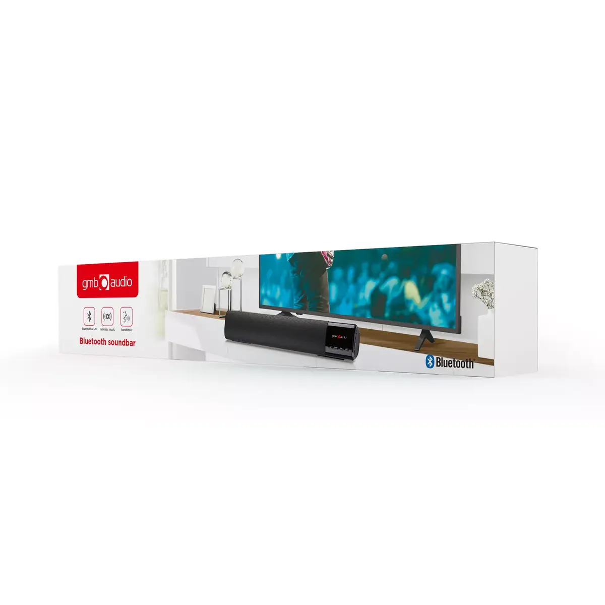 Stereo portable speaker Gembird SPK-BT-BAR400-01 Photo 5