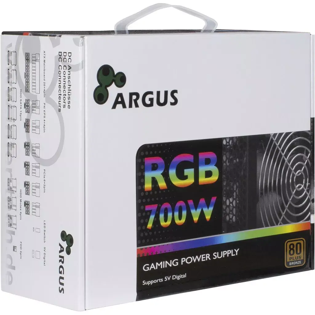 Barošanas bloks Inter-Tech Argus RGB-700W II Photo 3