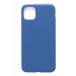Aizmugurējais vāciņš Connect Apple iPhone 11 Pro Max Soft Case with bottom Midnight Blue