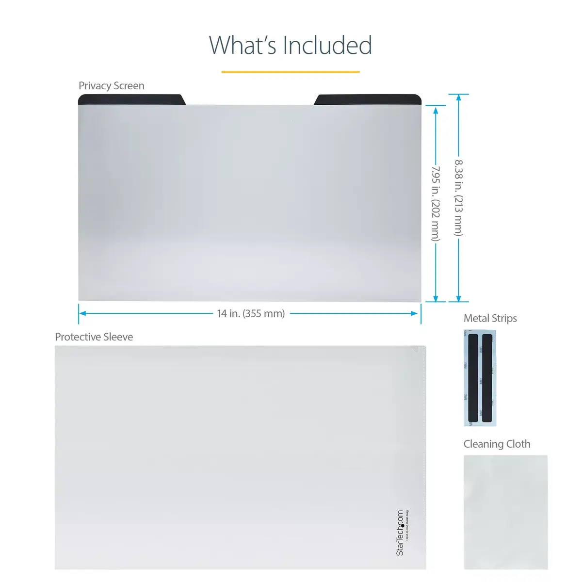 Laptop Privacy Screen StarTech PRIVSCNLT15 Photo 16