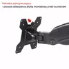 Monitor holder ART RAMART L-11GD 13–27 inch Photo 9