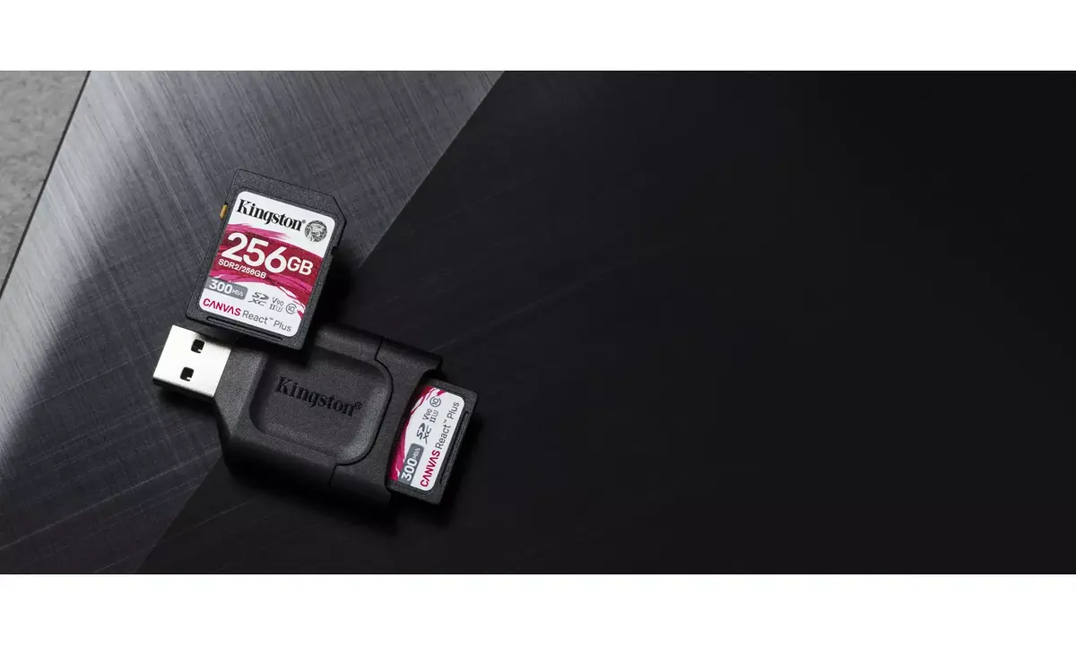 KINGSTON Canvas React Plus SD 256 GB UHS-II Photo 5