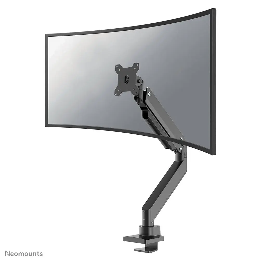 Galda monitora statīvs Neomounts NM-D775BLACKPLUS izliektiem