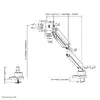 Настольный мониторный кронштейн Neomounts NM-D775WHITEPLUS Photo 8