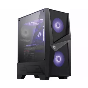 Gaming Computer Case MSI MAG FORGE 100M Midi Tower Black
